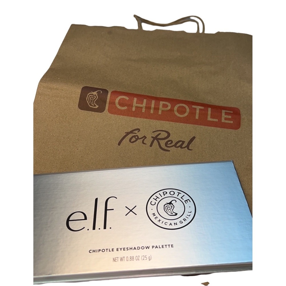 ELF Cosmetics Make Up X Chipotle Mexican Grill Eyeshadow Palette LIMITED NEW - Picture 2 of 5